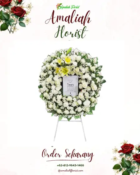 Krans Bunga Duka Lampung Timur