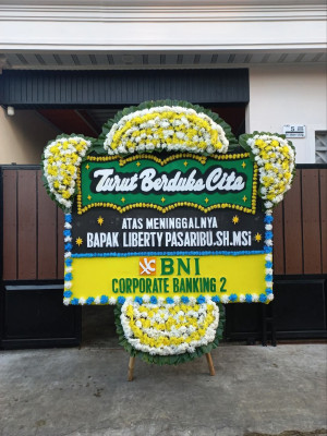 Papan Bunga Duka di Lampung Timur